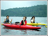信州の湖でカヌーを始めよう！